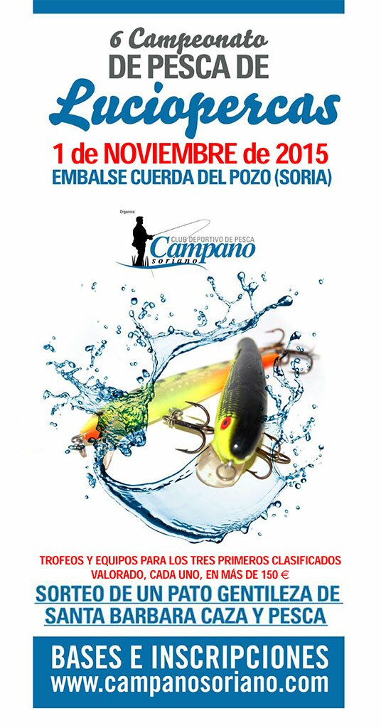 VI Campeonato de Pesca de Luciopercas VI Campeonato de Pesca de Luciopercas